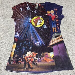 Buc-ee's (Bucees/Buc-ee) Midway‎ Novelty T Shirt Size Medium